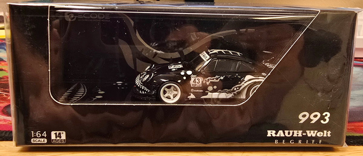 Decode Diecast 1:64 Rauh-Welt Begriff 993 - Black Rexy