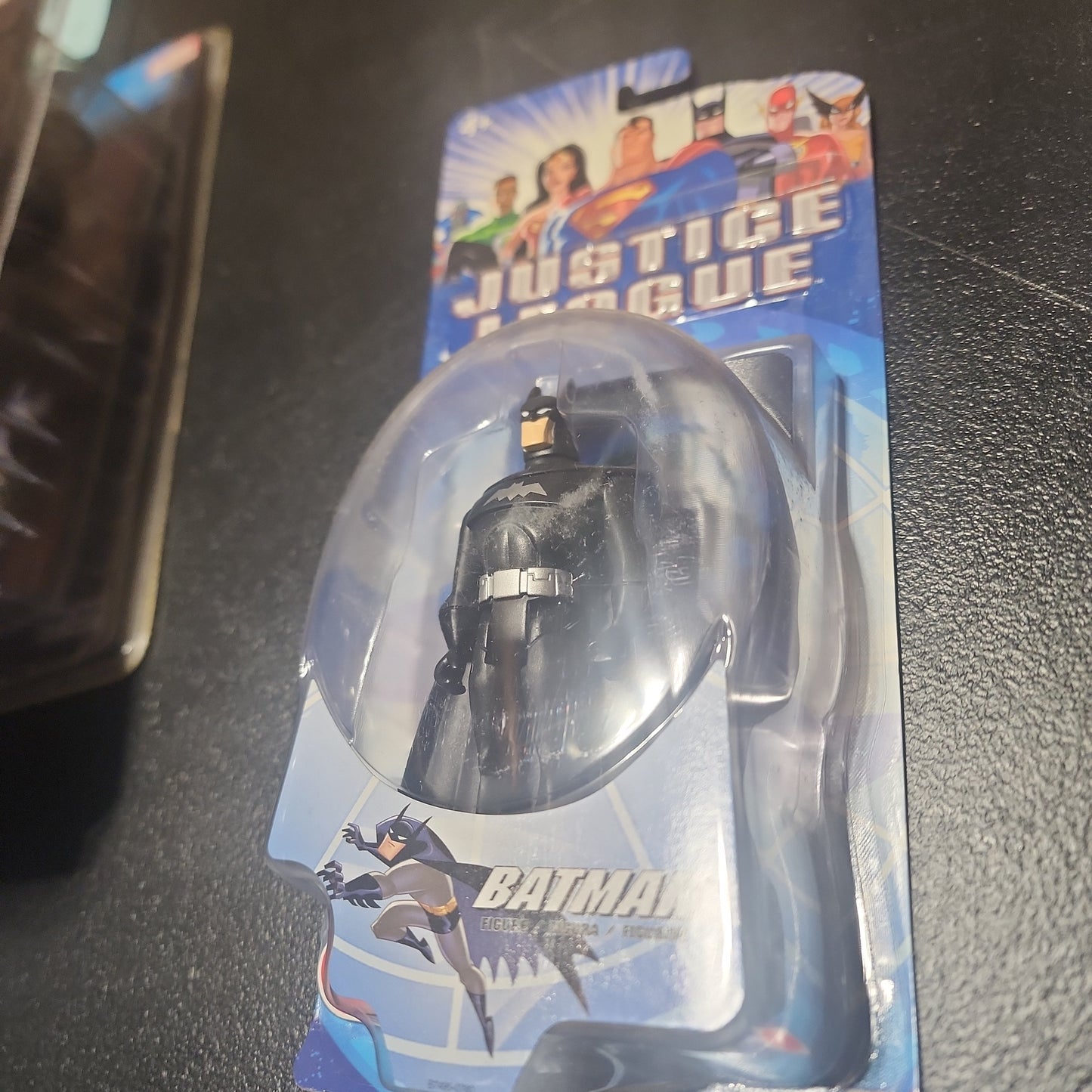 DC Unlimited Justice League Batman Black / Silver 1st Card NEW Free Ship US - House of Cars Virginia