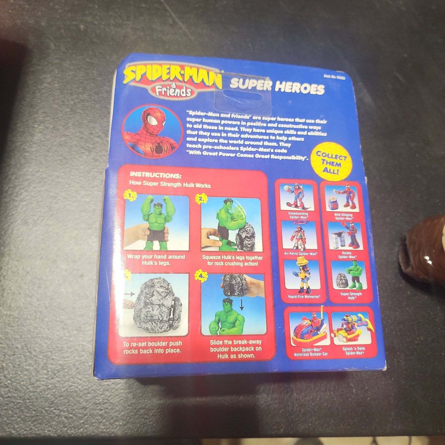 2005 - MARVEL SPIDER-MAN & FRIENDS - SUPER STRENGHT HULK UNOPENED 7 - House of Cars Virginia