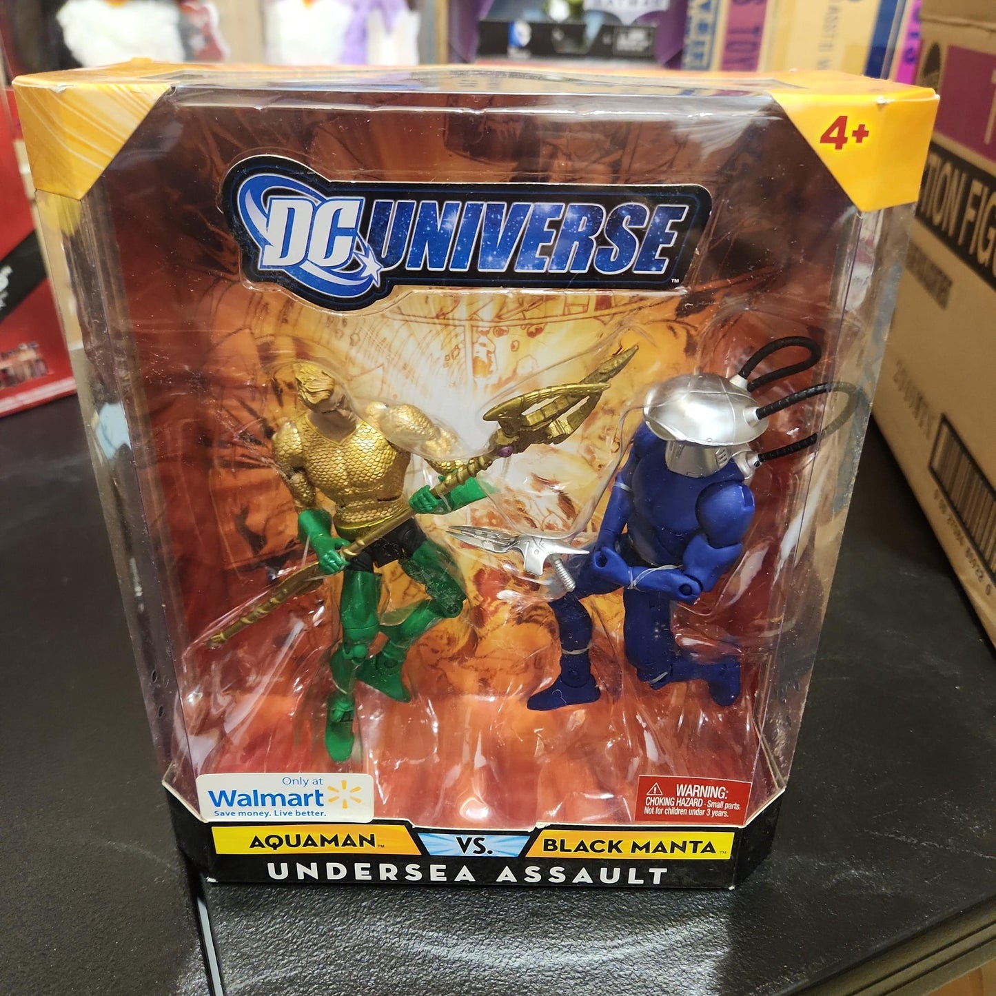 DC Universe Undersea Assault: Aquaman vs. Black Manta Wal-Mart Exclusive NEW J1 - House of Cars Virginia