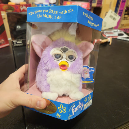 New Vintage Furby Purple Springtime Special Limited Edition 1998 Model 70-884