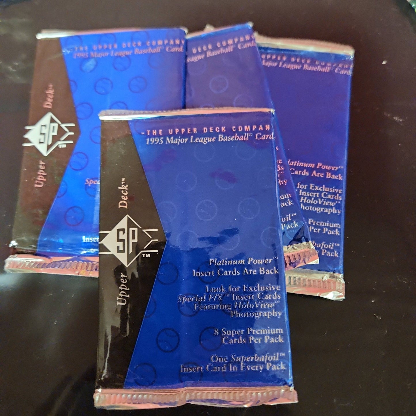 1995 UPPER DECK SP BASEBALL UNOPENED PACKS (4) - House of Cars Virginia