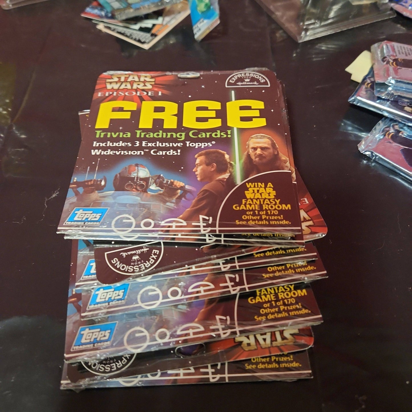 Star Wars Episode I Hallmark Trivia Trading Cards Topps 1999 Widevision - House of Cars Virginia