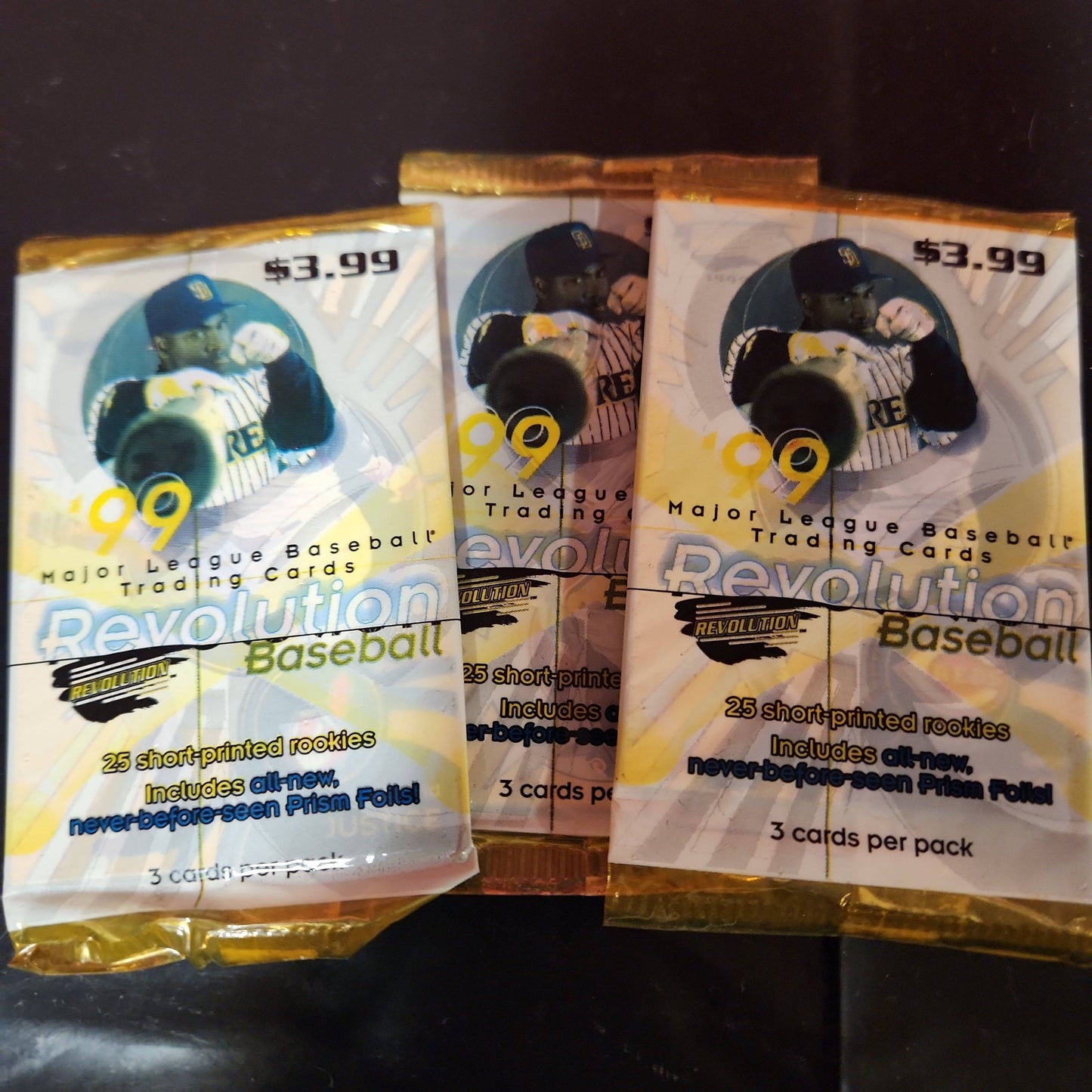 Revolution Baseball 1999 Major league baseball MLB Cards x 3 packs - House of Cars Virginia