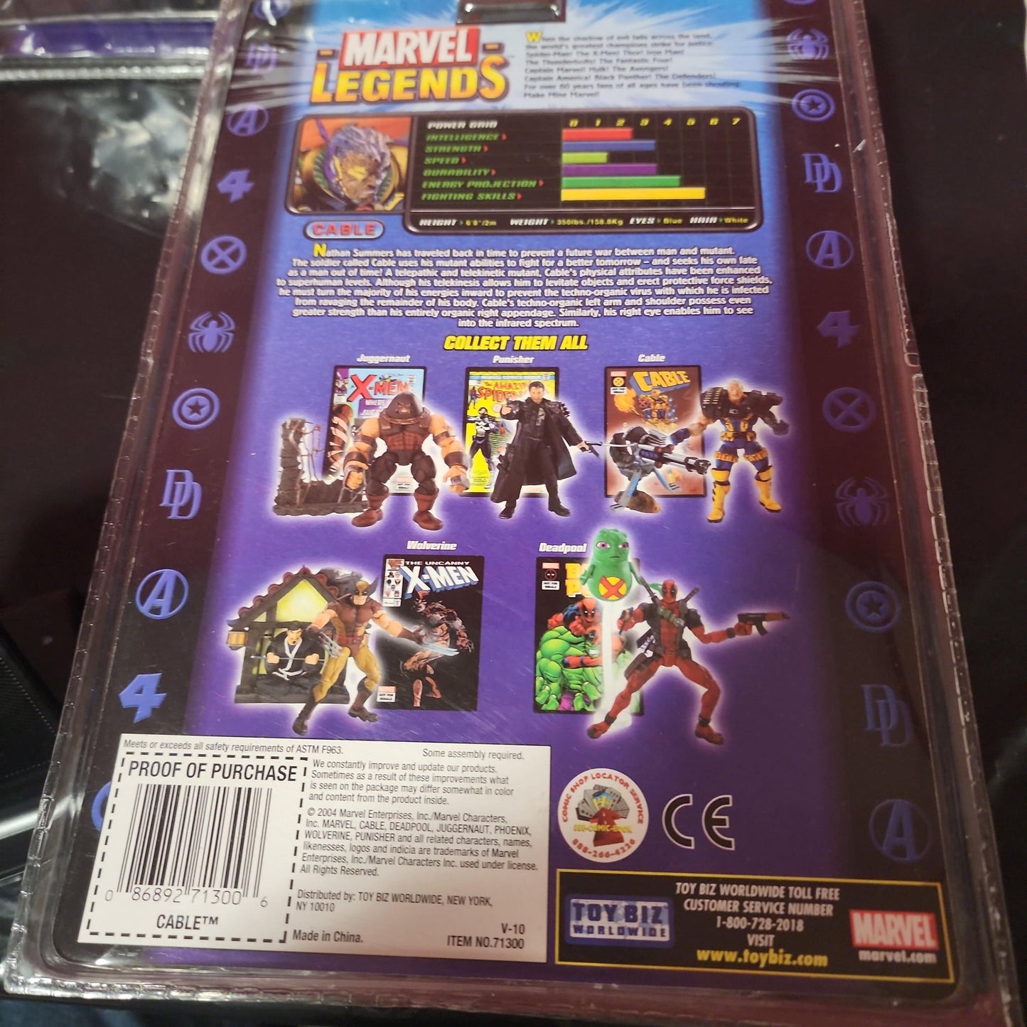 TOYBIZ SERIES 06 CABLE (Cos Brown/Blue) 6 inches - House of Cars Virginia