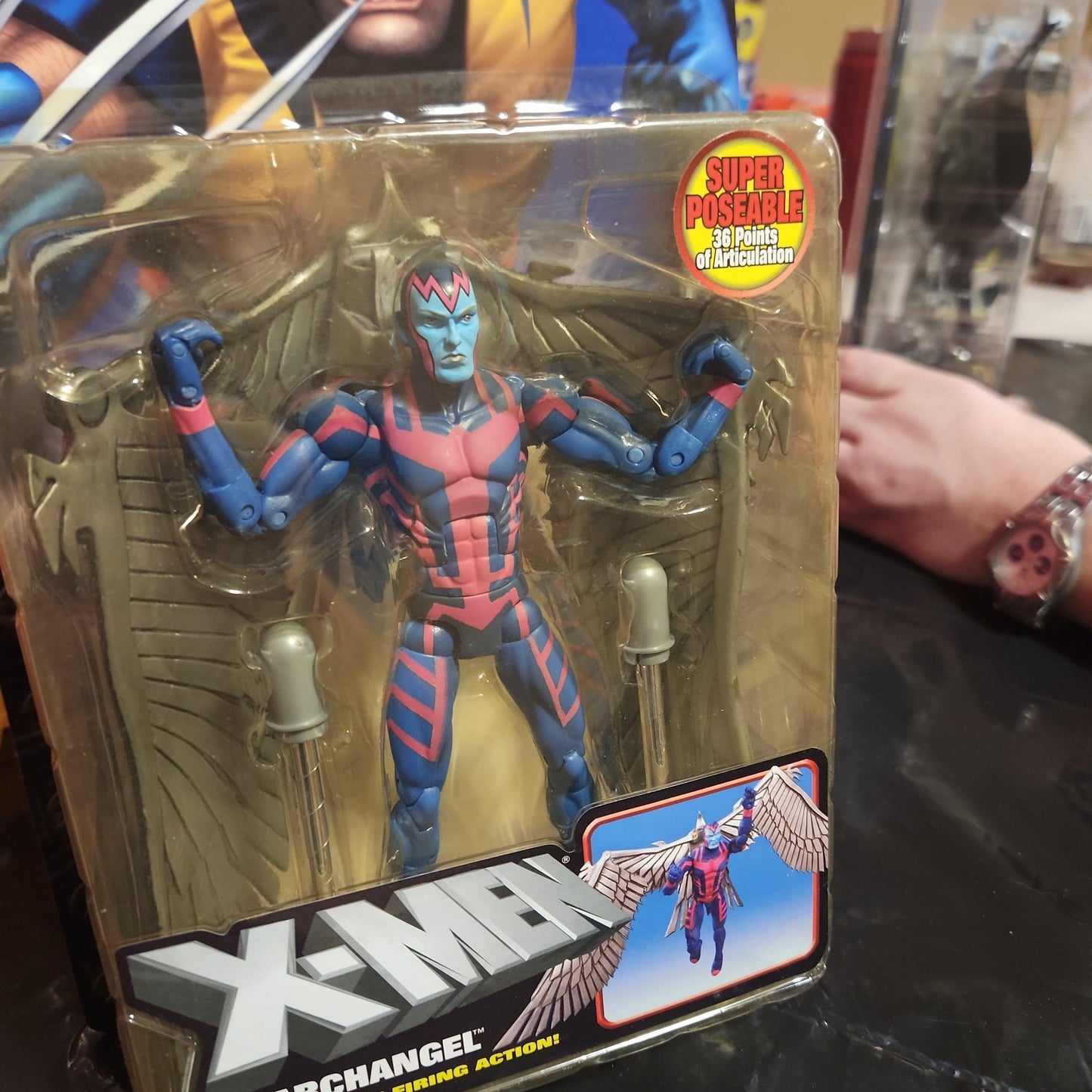 Toybiz Marvel X-Men Classics Archangel with Missile Firing Action Figure - House of Cars Virginia