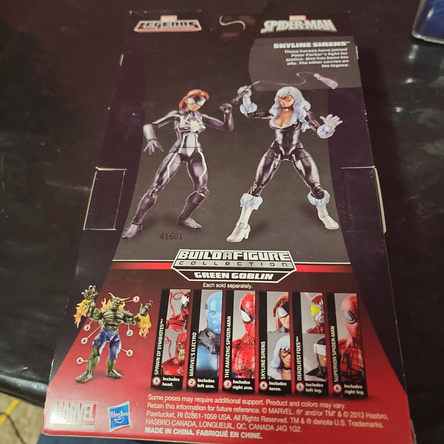 Marvel Legends Infinite Series Skyline Sirens SPIDER GIRL Green Goblin 2013 - House of Cars Virginia