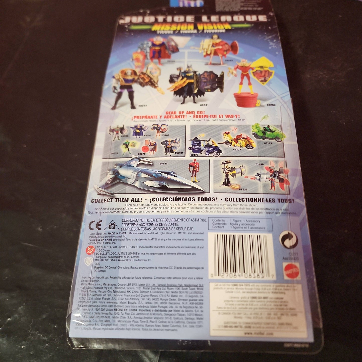 Justice League Mission Vision DARKSEID Figure DC Comics 2003 Mattel CO277 - House of Cars Virginia