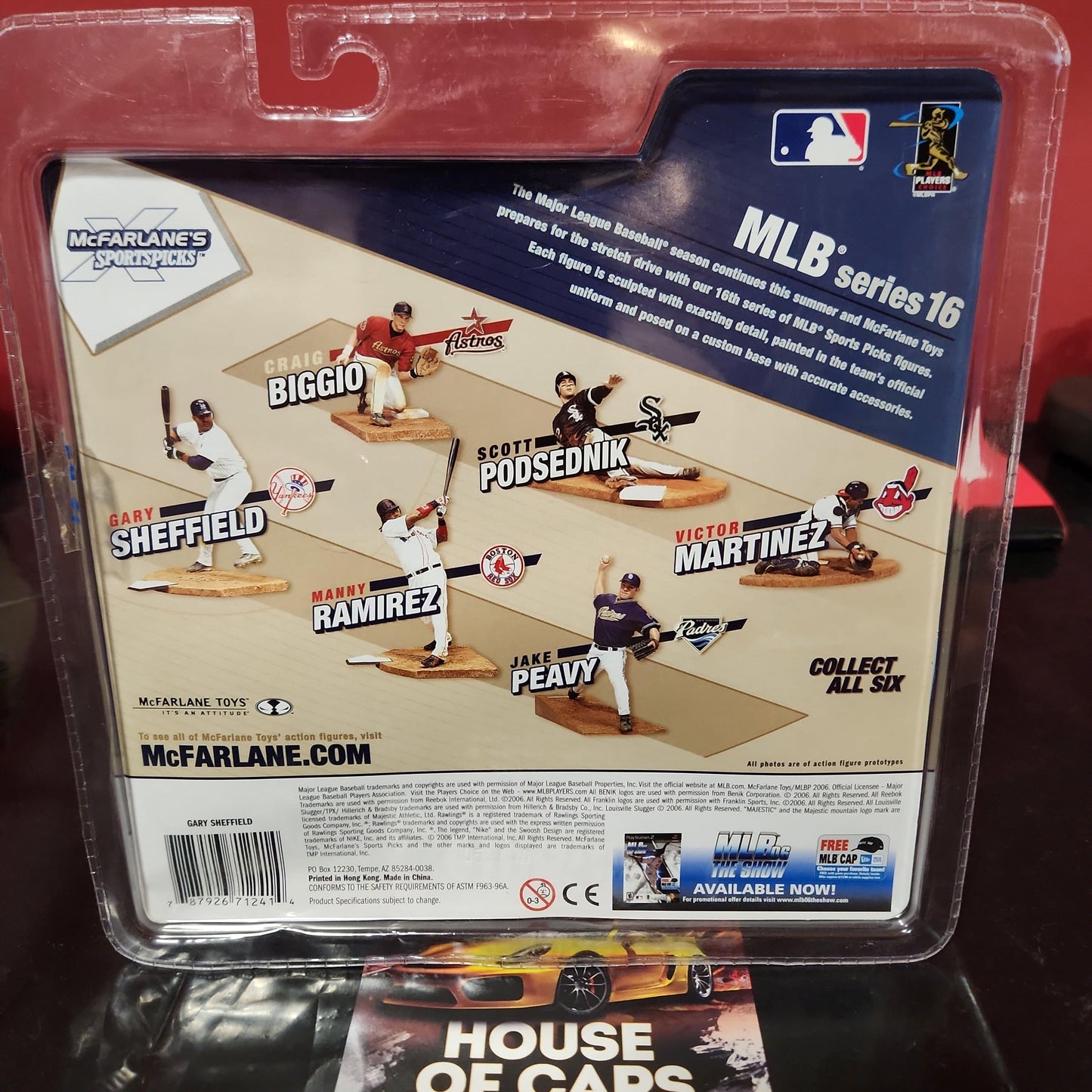Gary Sheffield MLB New York Yankees McFarlane action figure Series 16 NIB Yanks - House of Cars Virginia