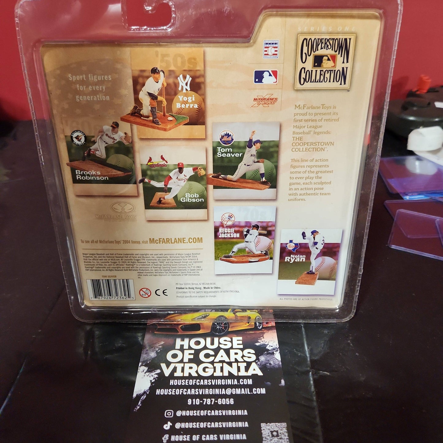 Tom Seaver New York Mets Cooperstown Collection McFarlane Figure - NEW IN BOX - House of Cars Virginia