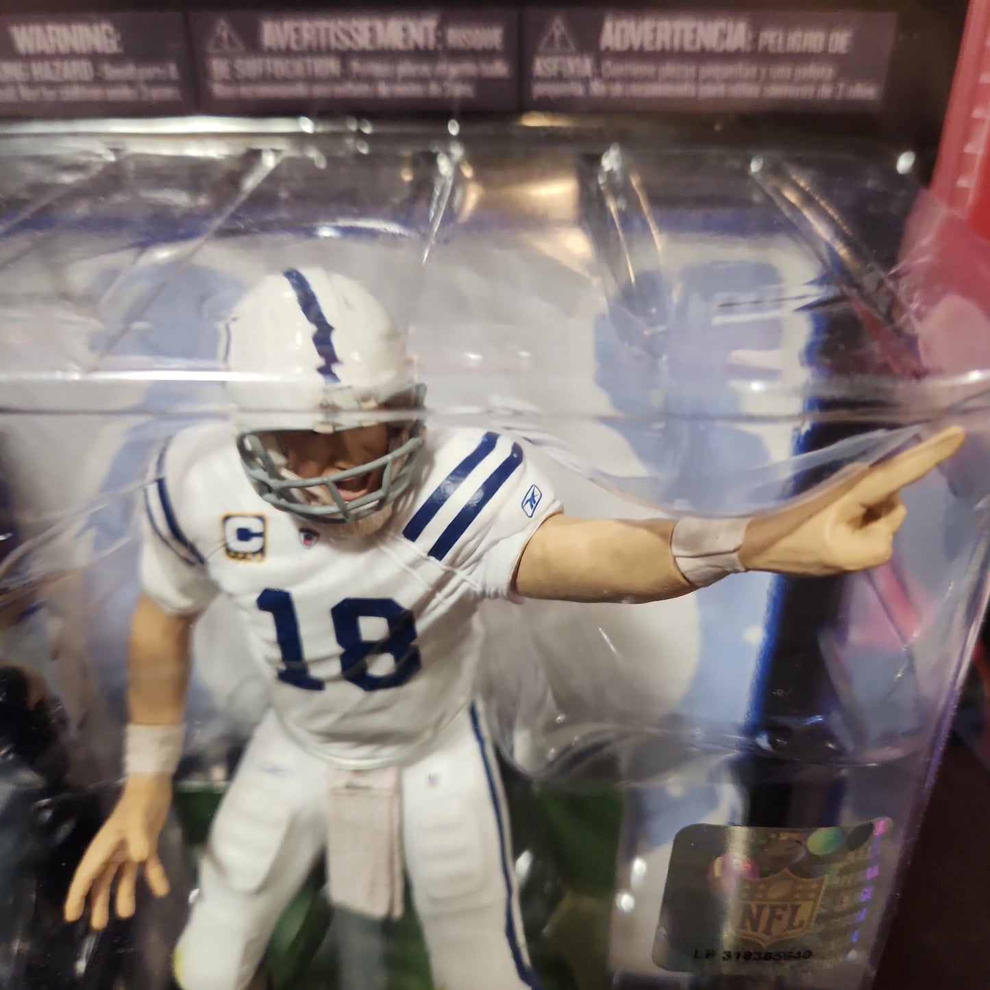 Mcfarlane NFL Series 24 Peyton Manning Indianapolis Colts Chase/Variant /3000 - House of Cars Virginia