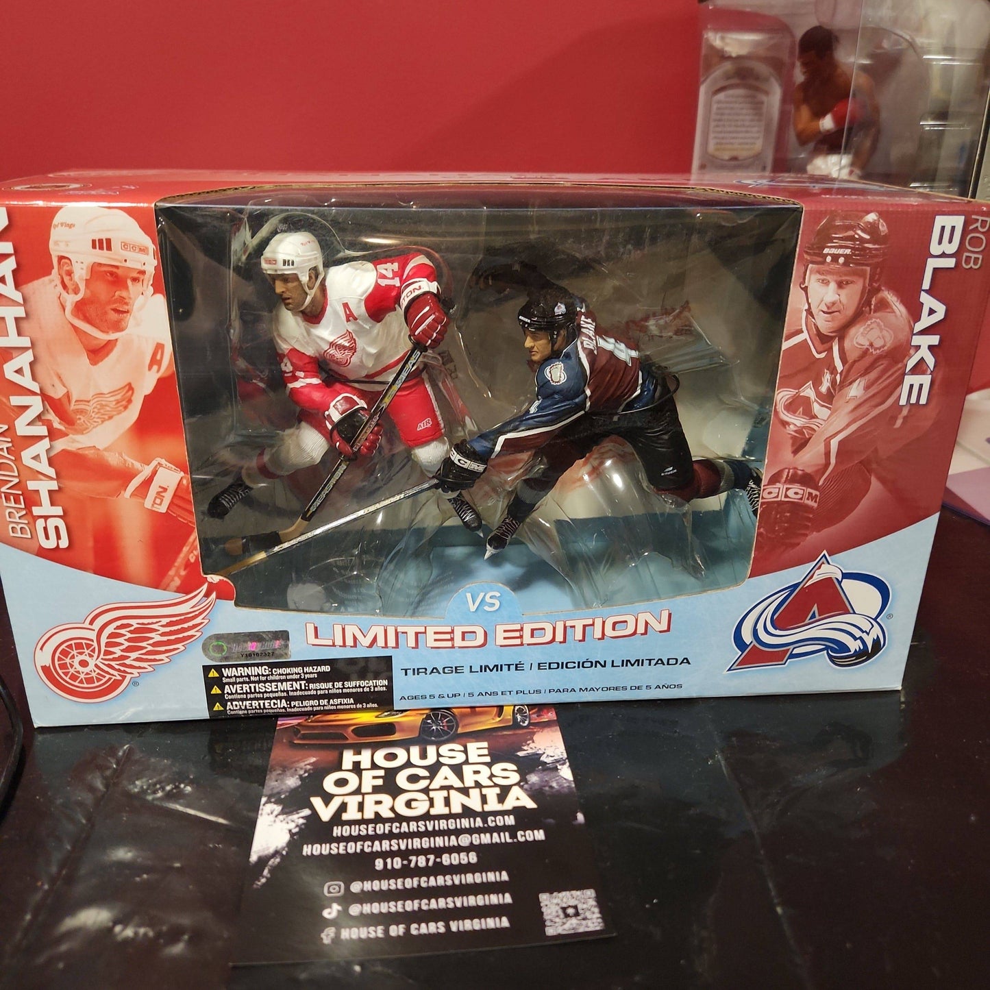 McFARLANE SPORTSPICKS NHL 2-PAK BRENDAN SHANAHAN VS ROB BLAKE - House of Cars Virginia