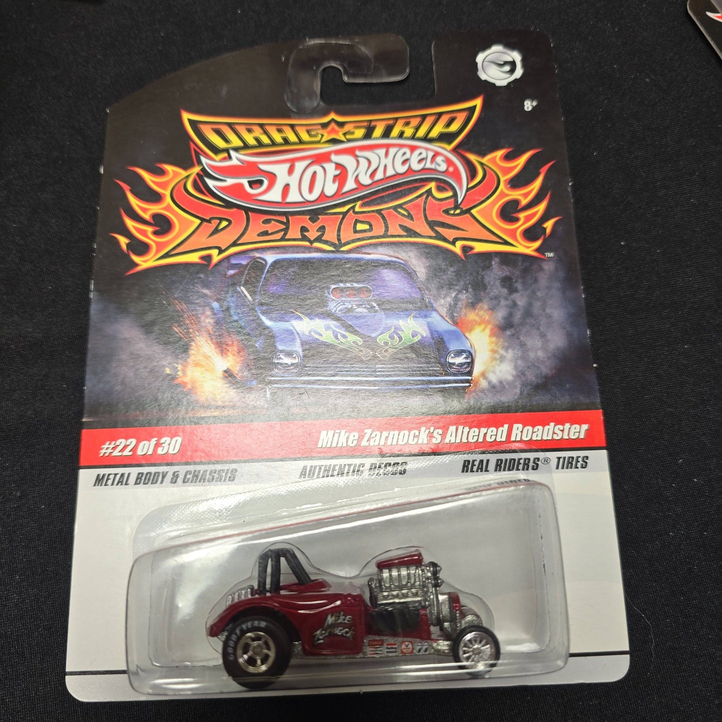 Hot Wheels Drag Strip Demons Mike Zarnock's Altered Roadster - House of Cars Virginia
