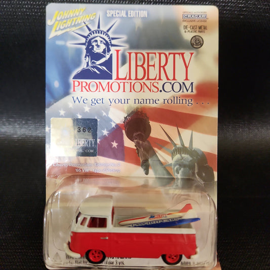 Johnny Lightning No. 2 ‘65 VW Volkswagen Type 2 Pickup Truck Rebel Run number 362 - House of Cars Virginia