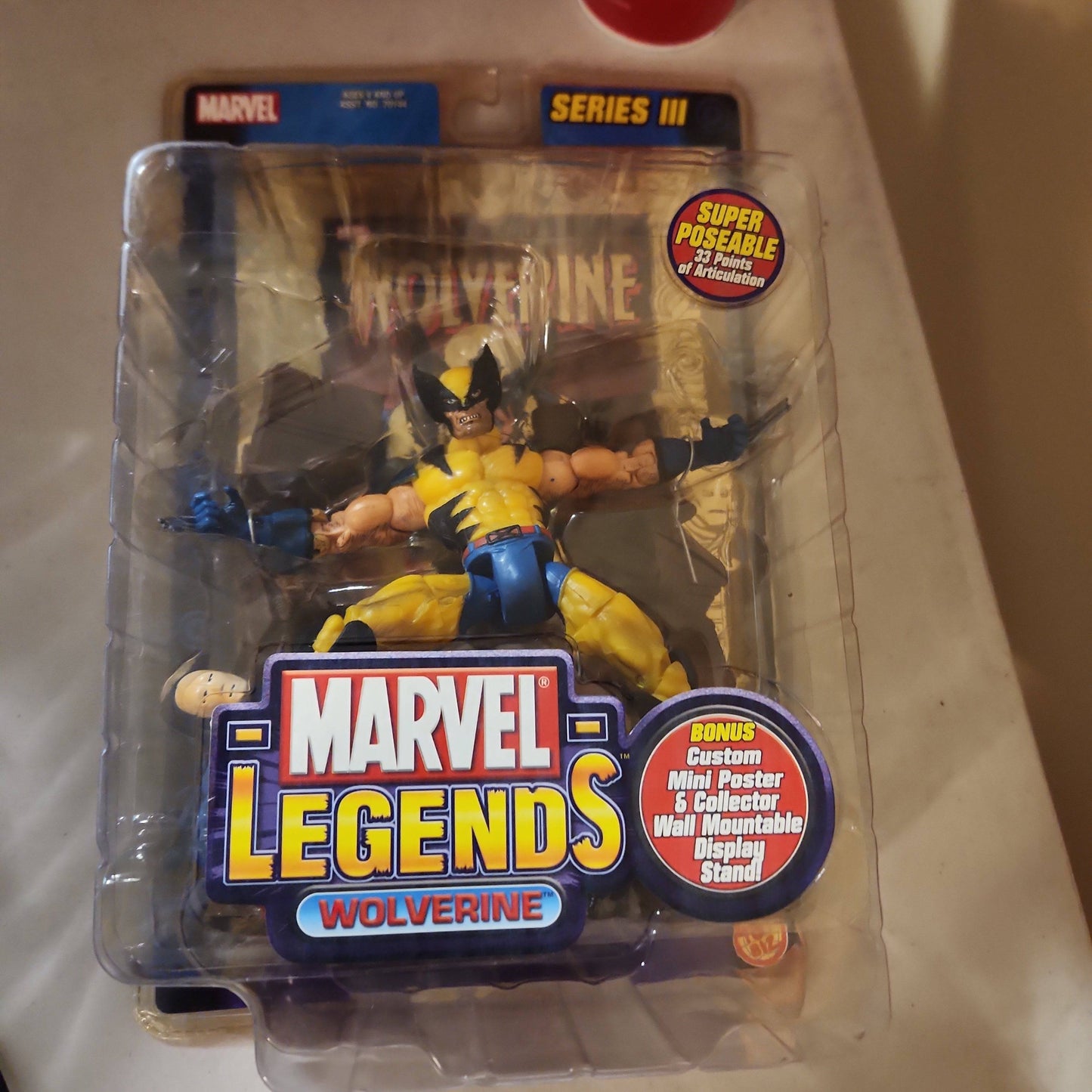 Marvel Legends Wolverine Series III 3 Action Figure X-Men Toy Biz 2002. Sealed - House of Cars Virginia