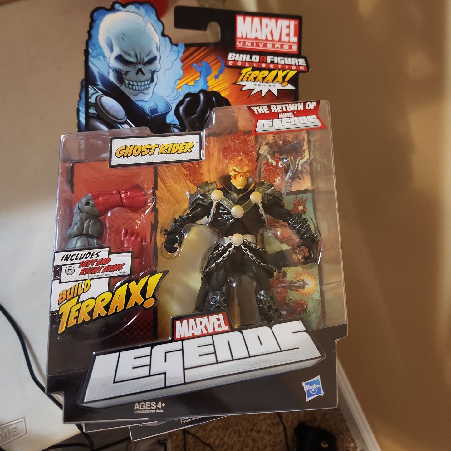 NEW Hasbro Marvel Legends Ghost Rider Orange Flame Variant Terrax BAF 6” 2011 🔥 - House of Cars Virginia