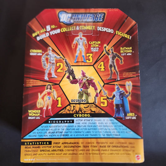 DC Universe Classics Cyborg Wave 4 Figure 2 BAF Despero NISP - House of Cars Virginia
