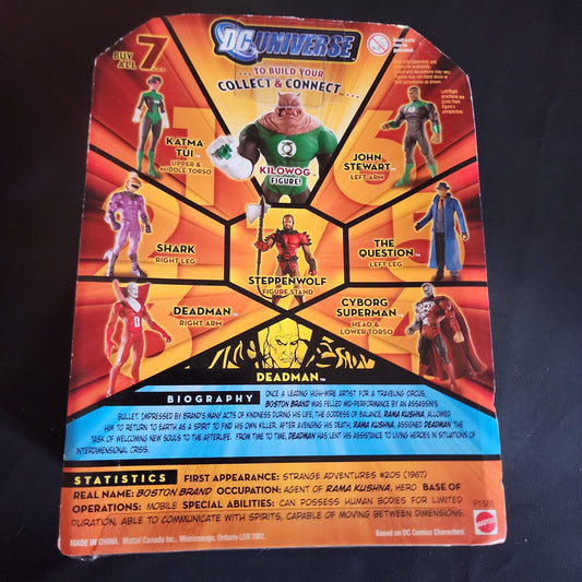 DC Universe Classics Deadman Action Figure Collect Connect Wave 11 Sealed!!! - House of Cars Virginia