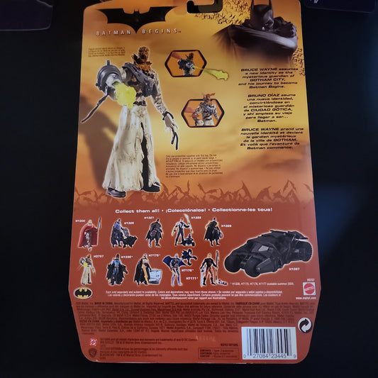 Batman Begins Skull Strike Scarecrow Mattel 2005 Action Figure NEW - House of Cars Virginia
