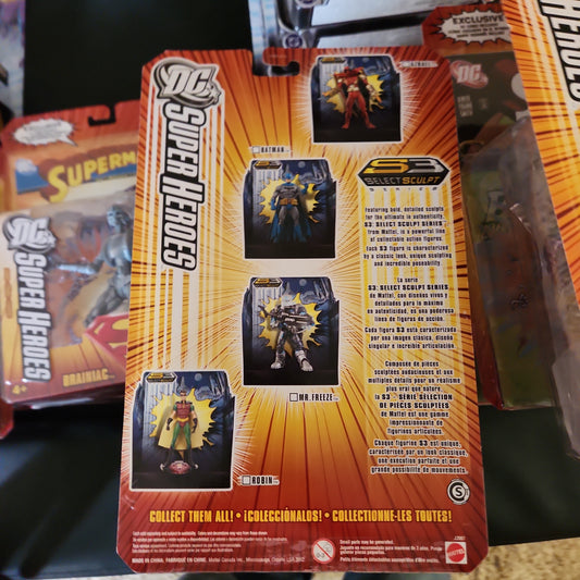 DC SUPER HEROES S3 SELECT SCULPT SERIES 6" AZRAEL FIGURE Batman Universe Sealed - House of Cars Virginia