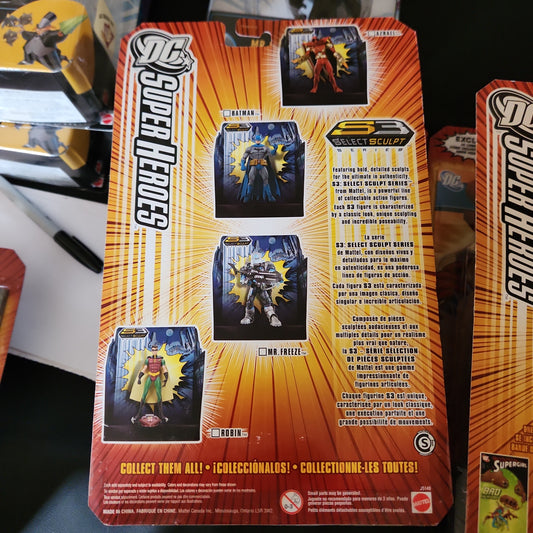 2006 DC Super Heroes Mr. Freeze Select Sculpt Series NEW SEALED - House of Cars Virginia