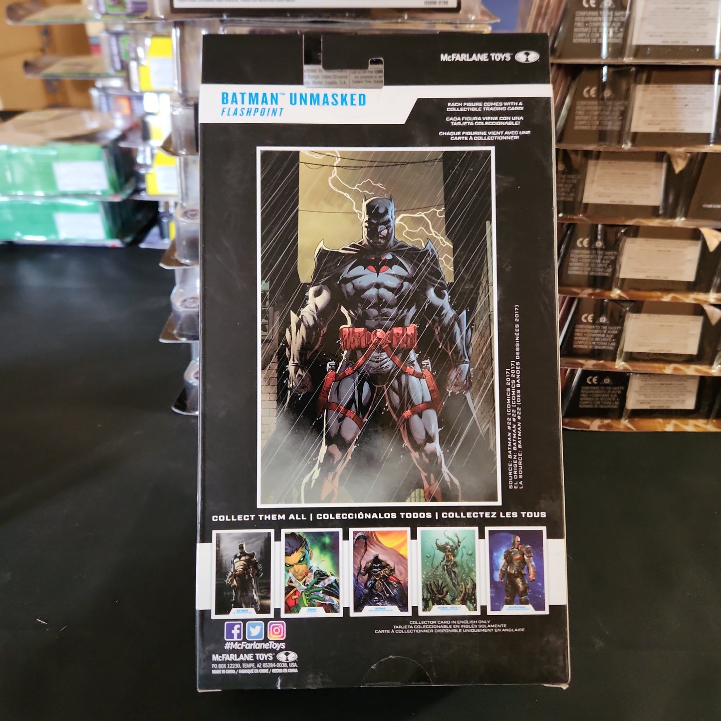 McFarlane Toys DC Multiverse Thomas Wayne Flashpoint BATMAN UNMASKED - House of Cars Virginia