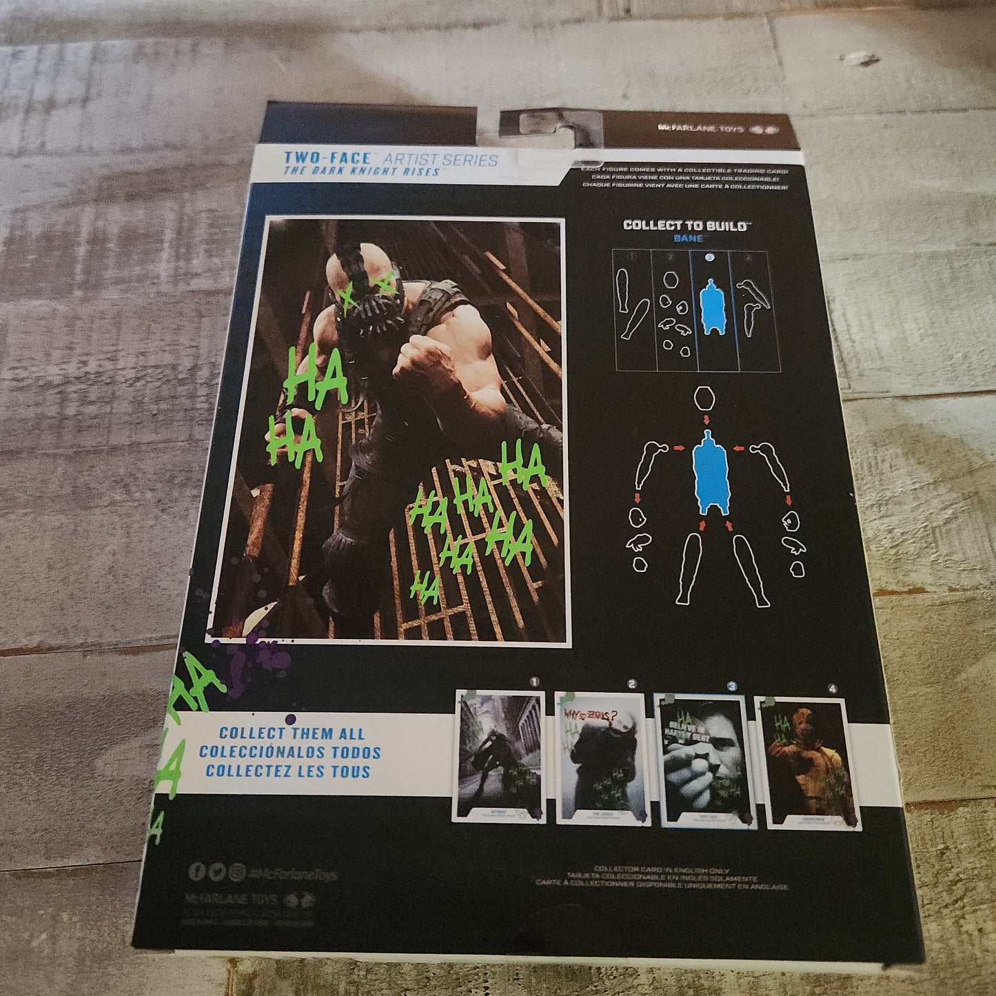 (.) McFarlane Toys DC Dark Knight Rises Jokerized Two-Face Action Figure Bane BaF - House of Cars Virginia