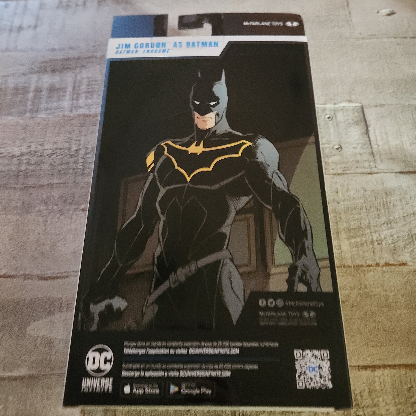 (.) McFarlane DC Multiverse JIM GORDON as BATMAN 7" Platinum Edition Chase NEW 2023 - House of Cars Virginia