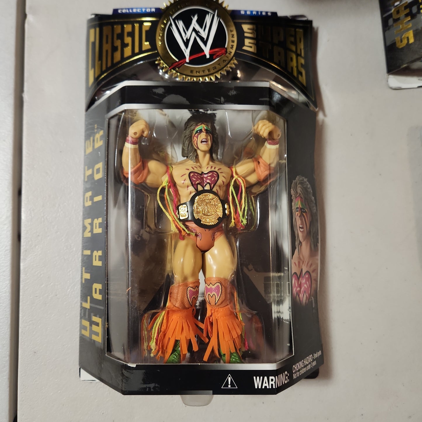 WWE Ultimate Warrior Classic Superstars Series #1 JAKKS Pacific Figure - House of Cars Virginia