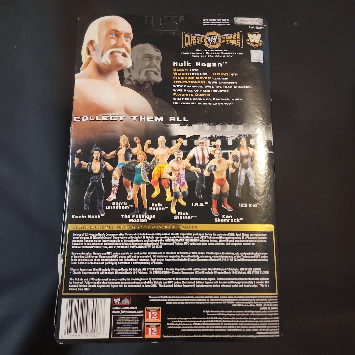 WWE Classic Superstars Hulk Hogan - House of Cars Virginia