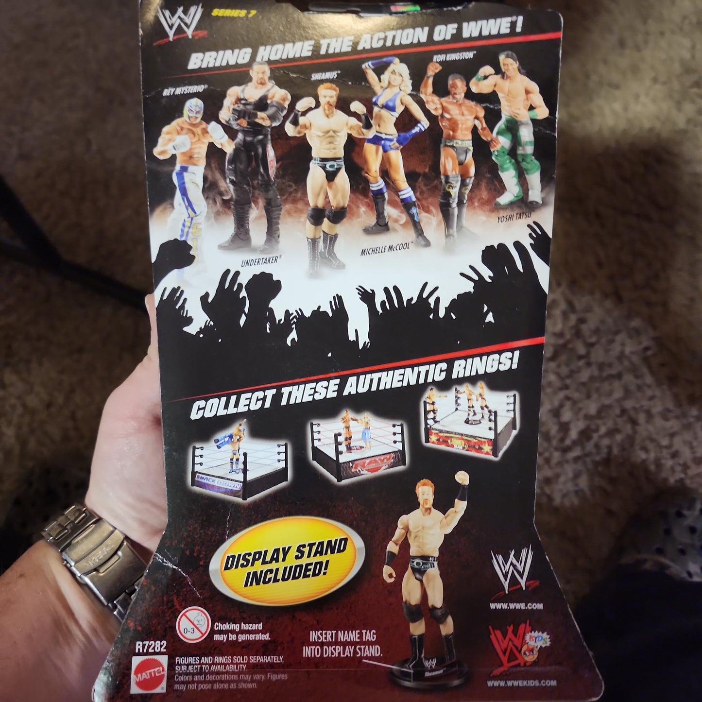 WWE Series 7 Sheamus Commemorative Belt Mattel R7282 2010 NRFB - House of Cars Virginia