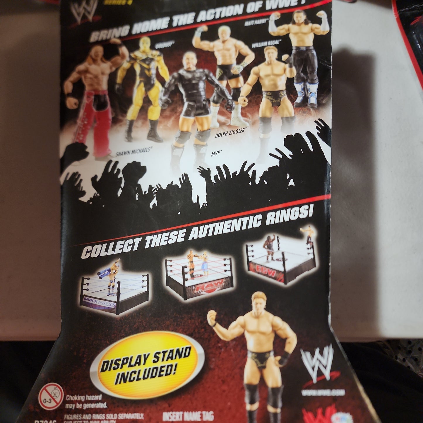 wrestling figure WWE Mattel, William Regal. 1 Of 1000, Commemorative Belt, Rare - House of Cars Virginia