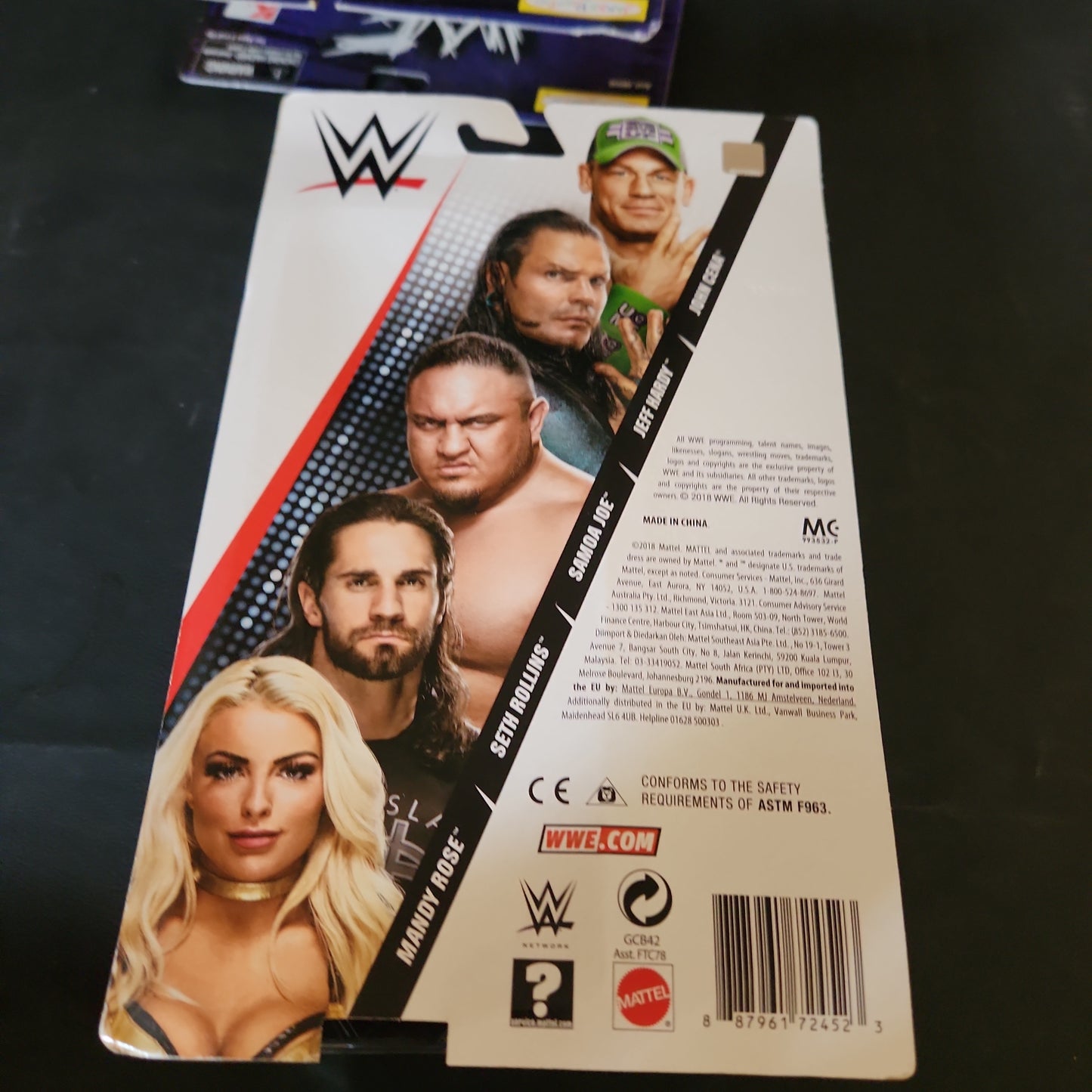 WWE Basic Series 92 MANDY ROSE First Time In The Line MIP! - House of Cars Virginia