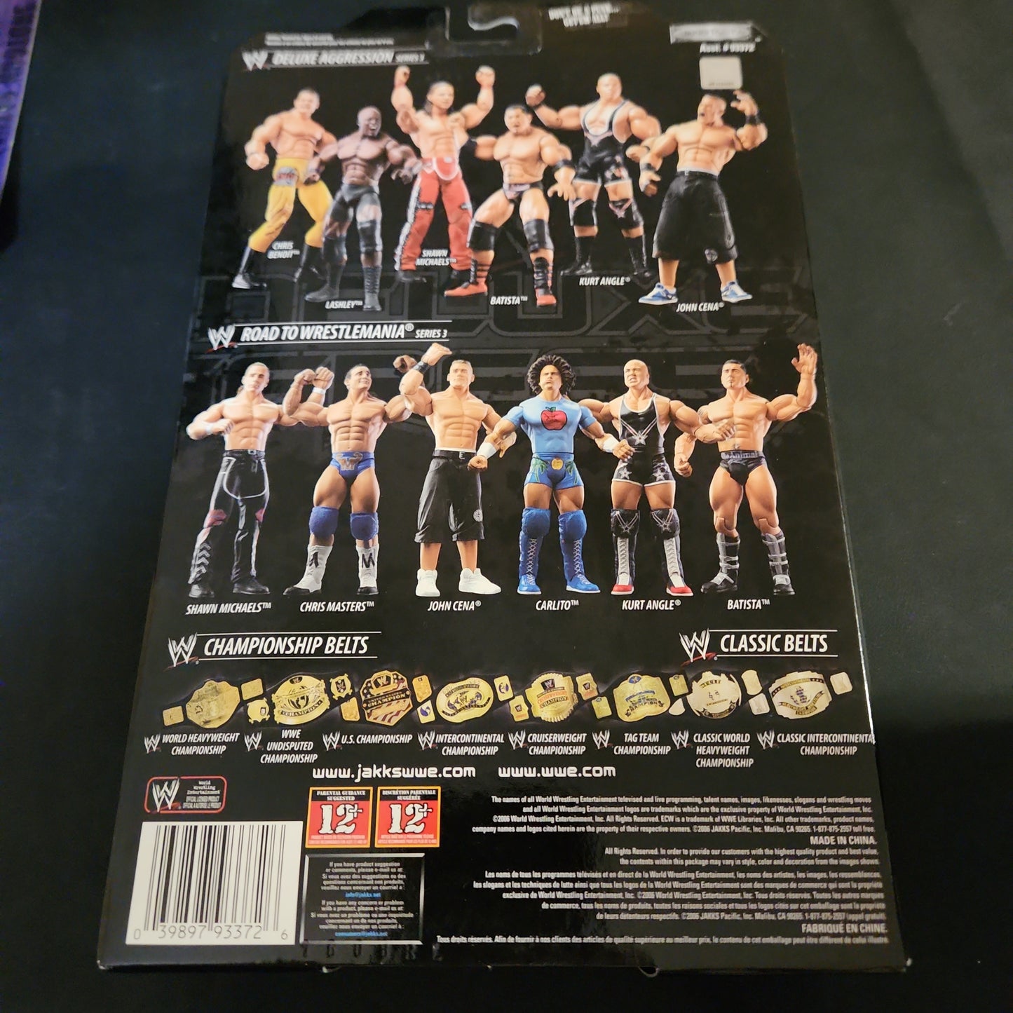 Jakks Pacific WWE Deluxe Aggression Series 3 Shawn Michaels - House of Cars Virginia