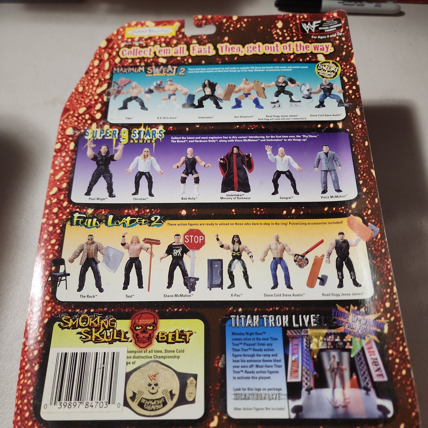 WWF WWE Jakks Stone Cold Steve Austin Maximum Sweat Series 2 Figure Mattel Elite - House of Cars Virginia