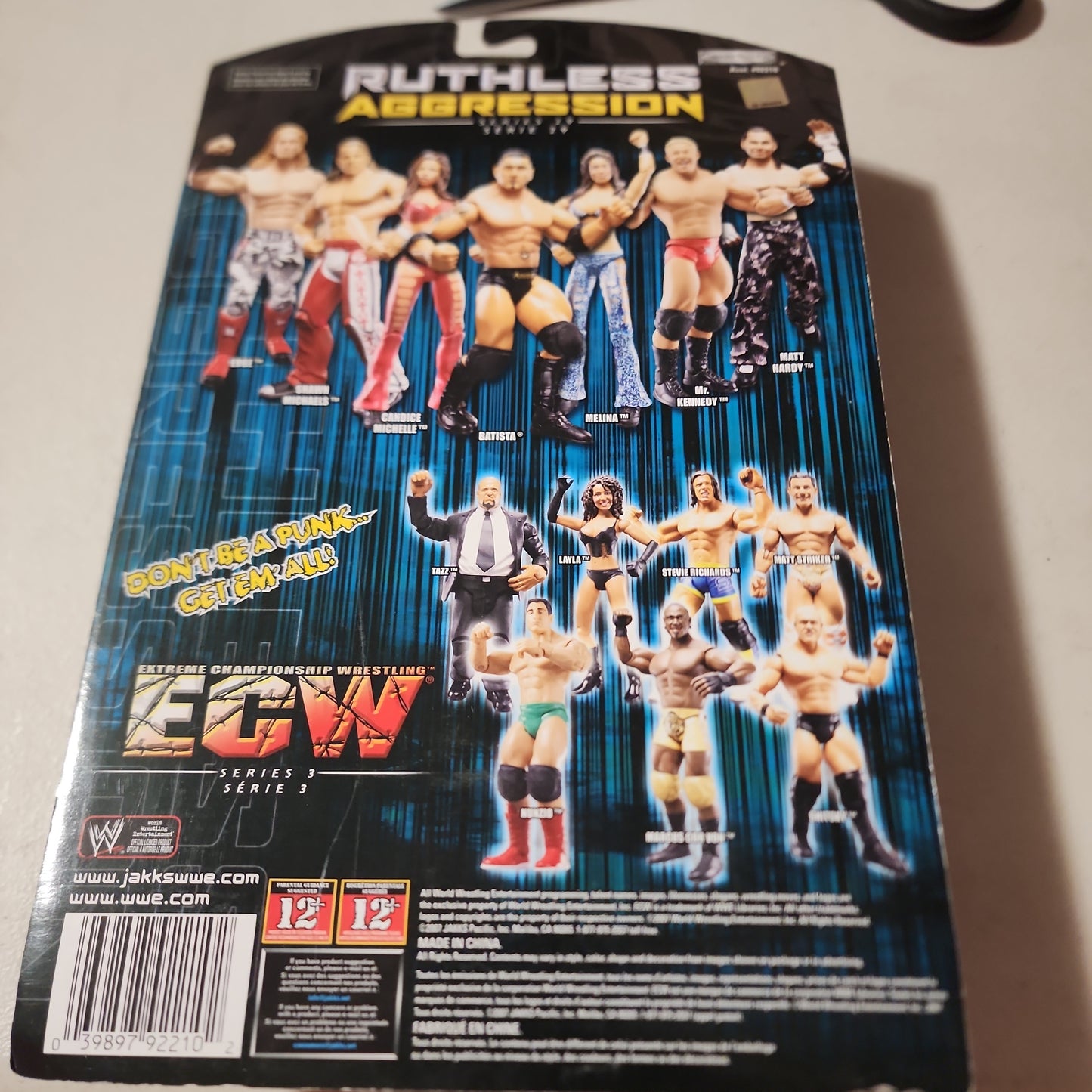 2007 WWF WWE Jakks Candice Michelle Diva Wrestling figure Ruthless RA Series 29 - House of Cars Virginia