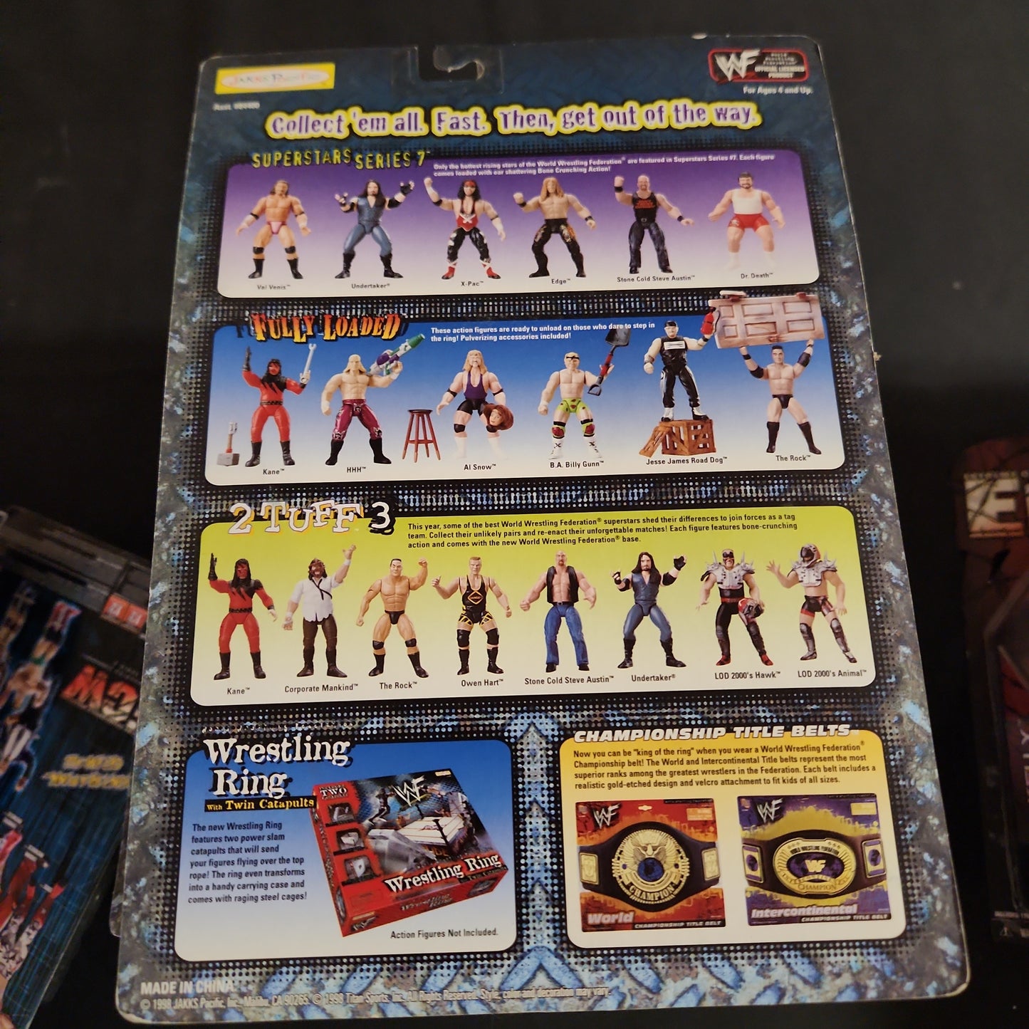 Stone Cold Steve Austin Wrestlemania Superstars Series 7 New Action Figure WWE J - House of Cars Virginia