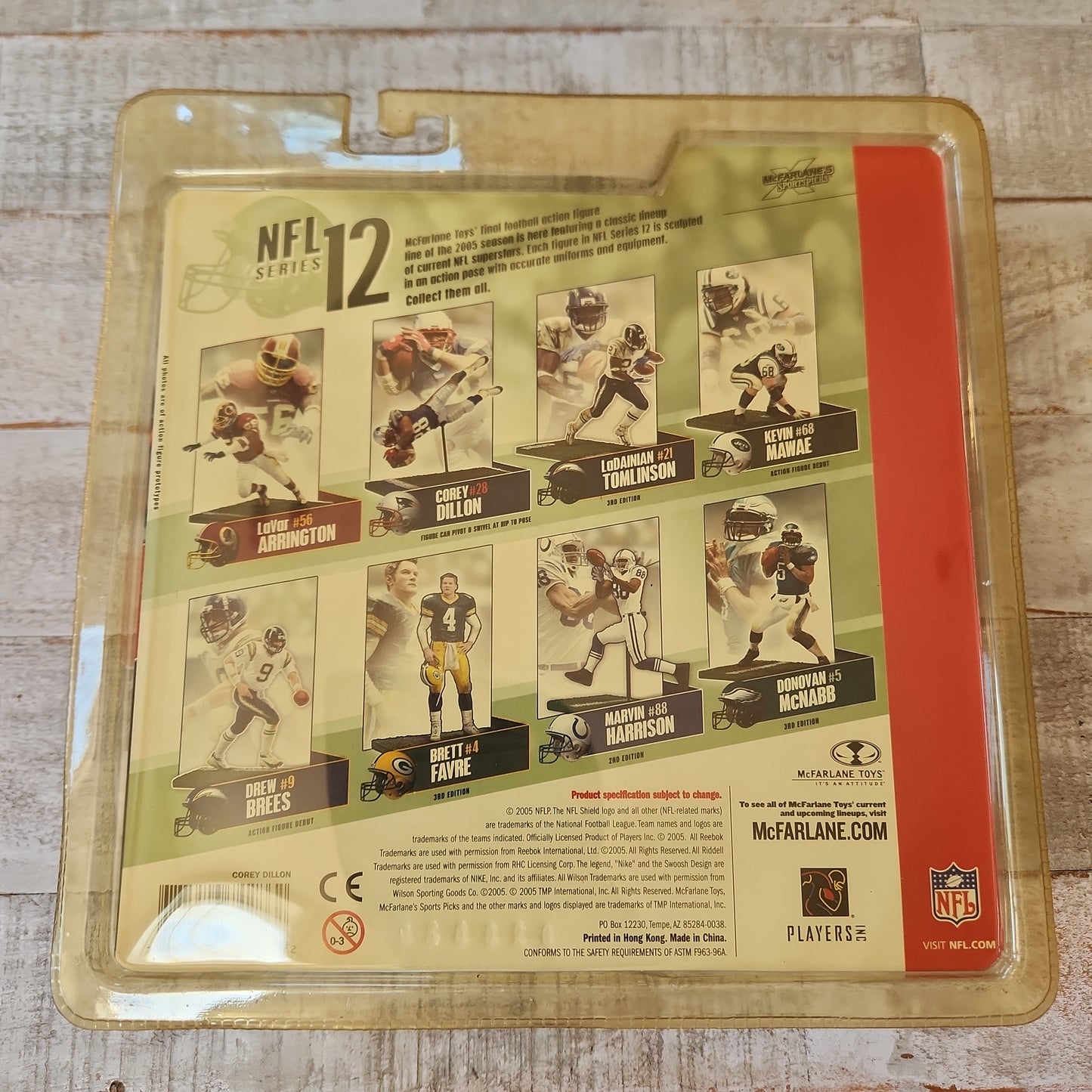 McFarlane NFL Series 13 Tedy Bruschi Figure New England Patriots Sealed - House of Cars Virginia