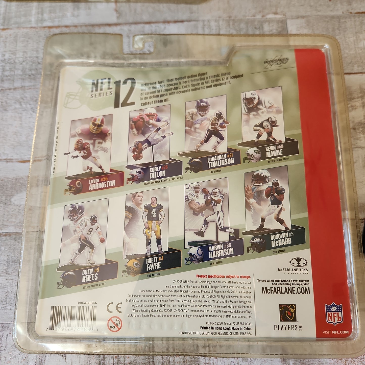 Sealed McFarlane Sports picks NFL Drew Brees Chargers Action Figure - House of Cars Virginia