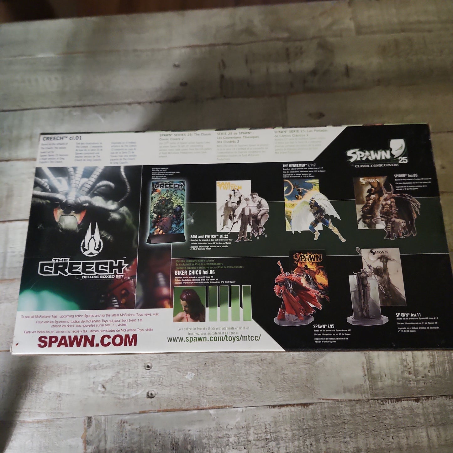 2004 McFarlane SPAWN Classic Comic Covers The Creech Deluxe Boxed Set 25 - House of Cars Virginia