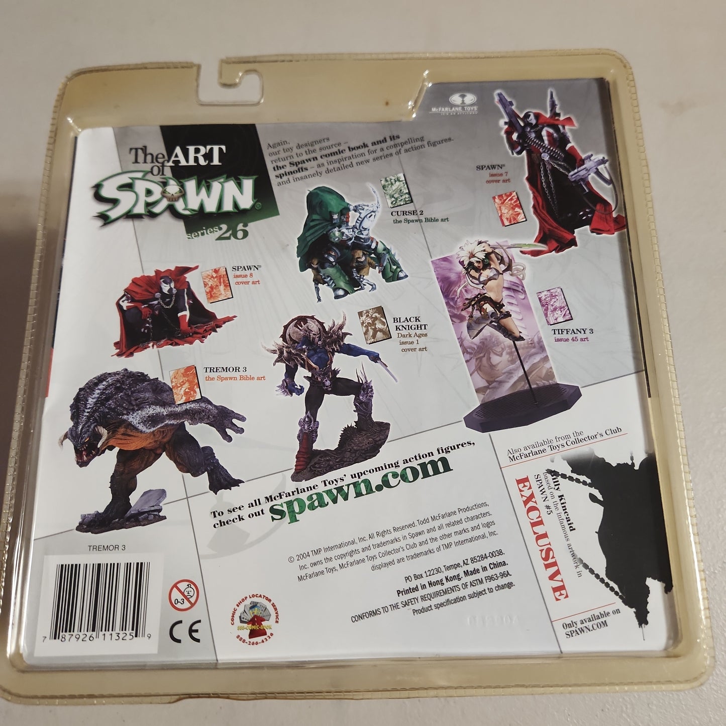 Mcfarlane Toys The Art of Spawn Series 26 Tremor 3 The Spawn Bible Art New - House of Cars Virginia