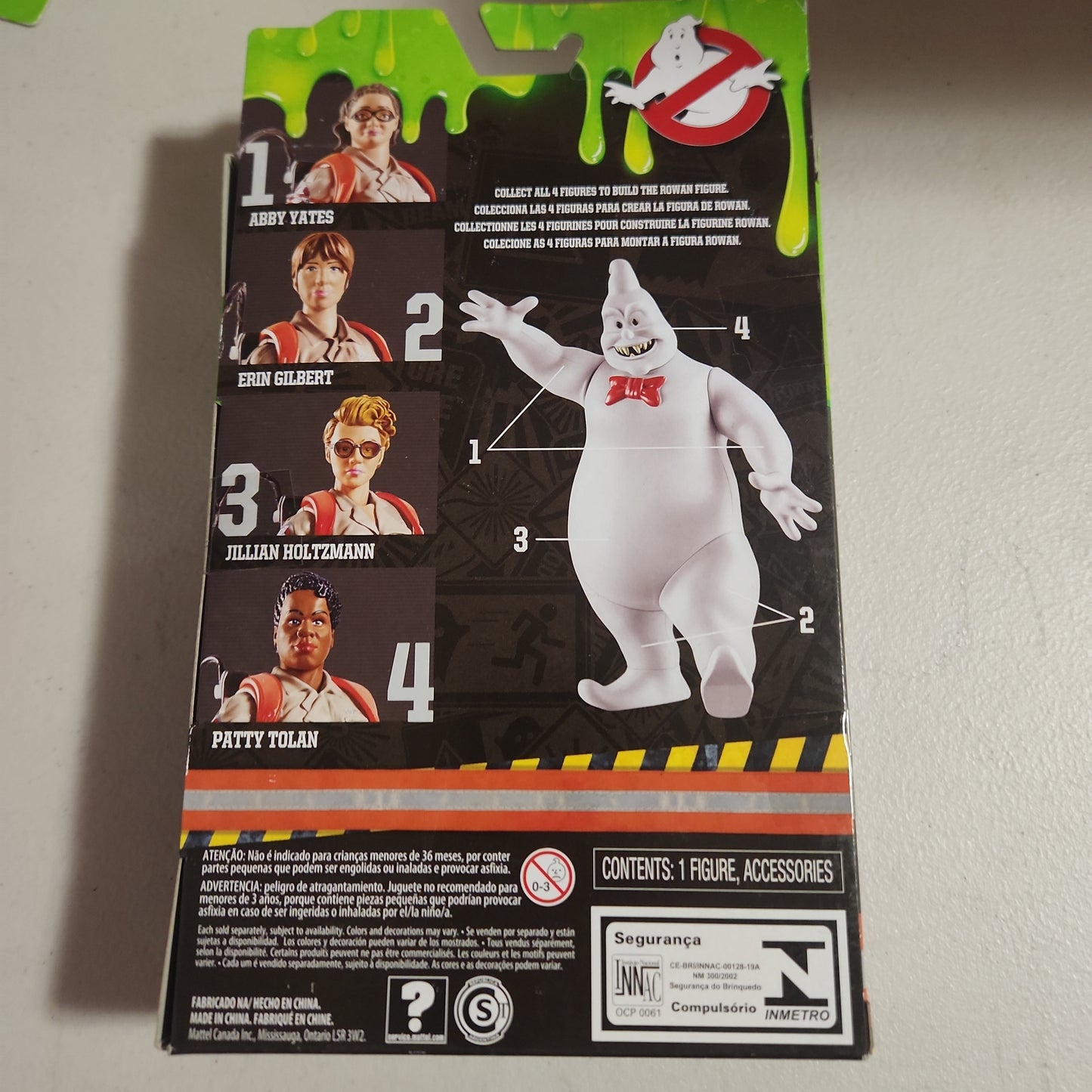 2016 Mattel Ghostbusters Patty Tolan Action Figure w/Rowan Head BAF New - House of Cars Virginia