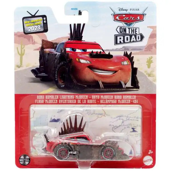 Disney / Pixar Cars On The Road Road Rumbler Lightning McQueen Diecast Car - House of Cars Virginia