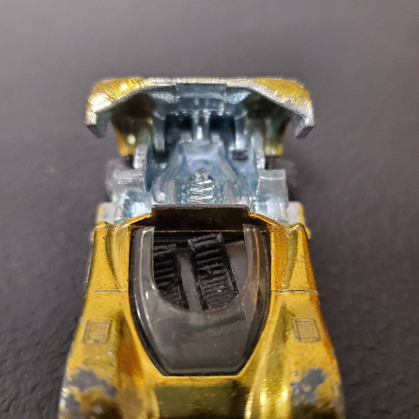 Vintage 1968 Hot Wheels Redline McLaren M6A Gold USA - House of Cars Virginia