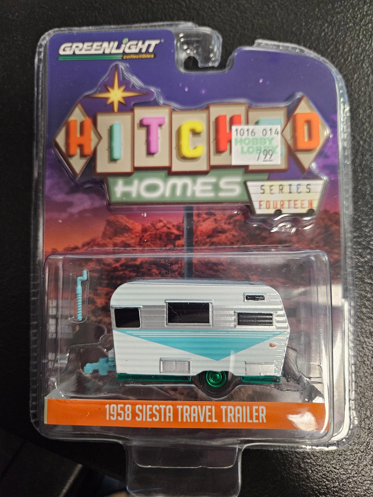 Greenlight Hitched Homes 1958 Siesta Travel Trailer CHASE - House of Cars Virginia