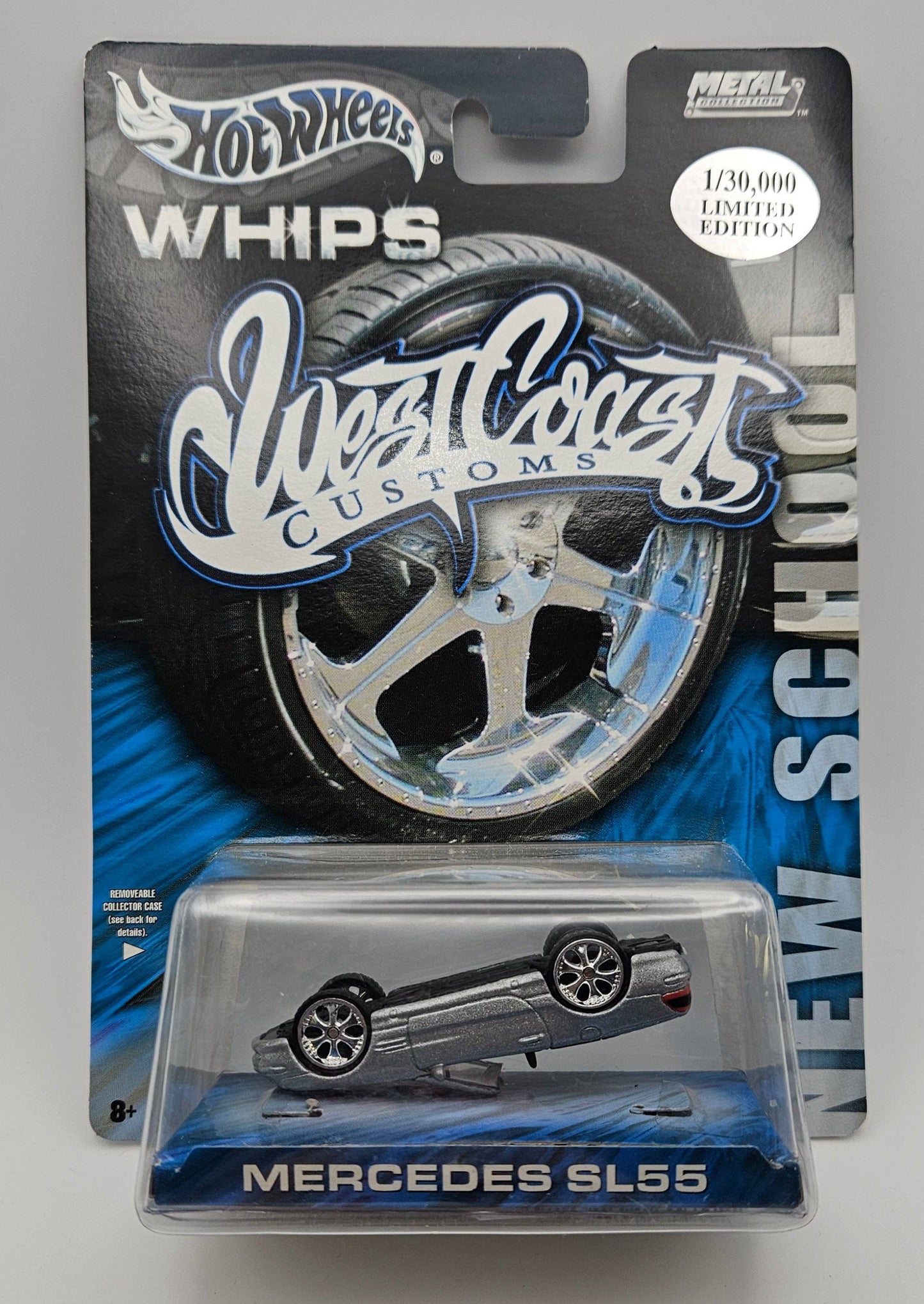 Hot Wheels Whips West Coast Customs New School Mercedes SL55 - House of Cars Virginia