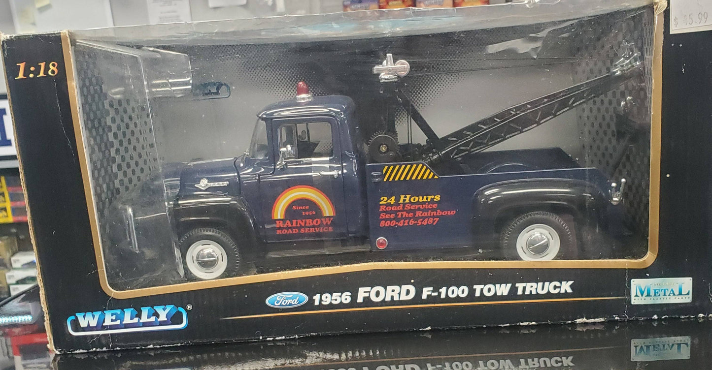 Welly 1956 Ford F-150 Tow Truck - House of Cars Virginia