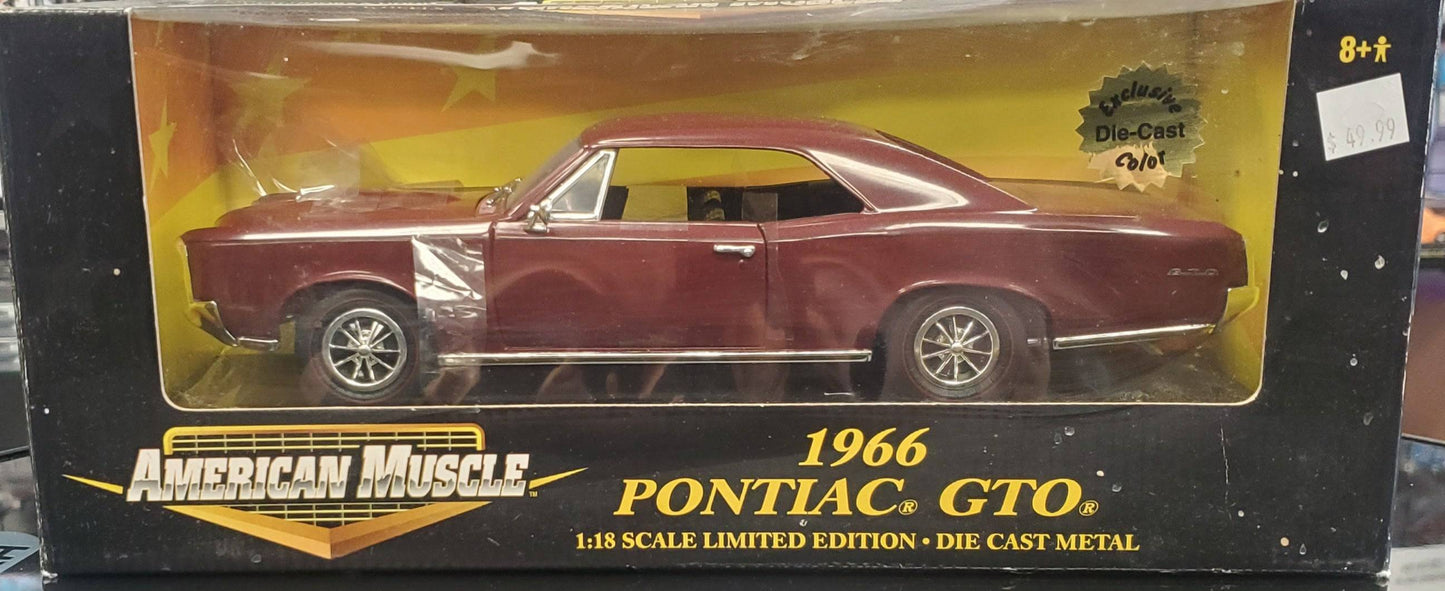 1966 Pontiac GTO American Muscle 1:18 Limited Edition - House of Cars Virginia