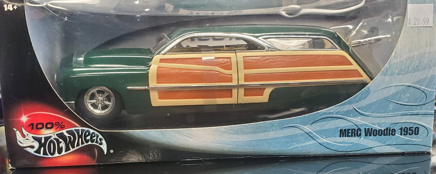 1950 Merc Woodie 100% Hot Wheels - House of Cars Virginia