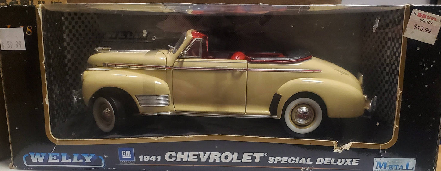 1941 Chevrolet Special Deluxe Welly Collectible - House of Cars Virginia